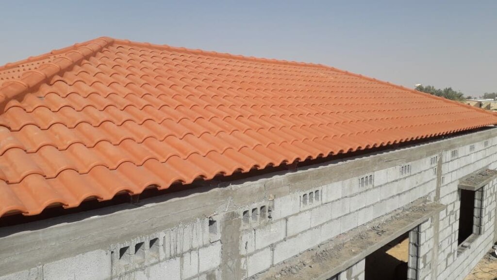 تركيب قرميد أحمر للمنازل والفلل والاستراحات – حداد الدمام