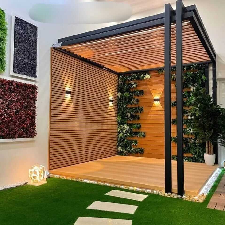 مظلات وسواتر وبرجولات بالدمام – جلسة خارجية