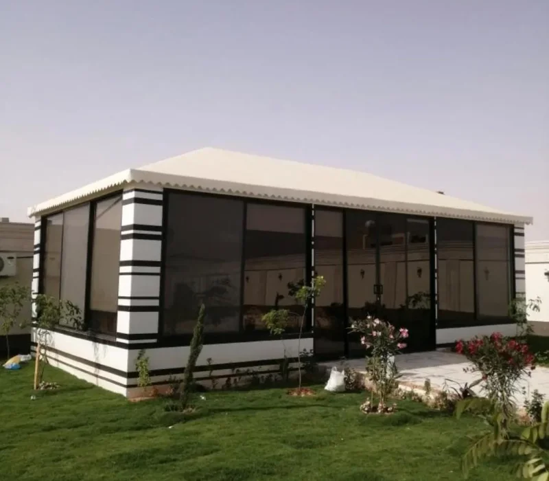 بيت شعر زجاجي مودرن – حداد الدمام