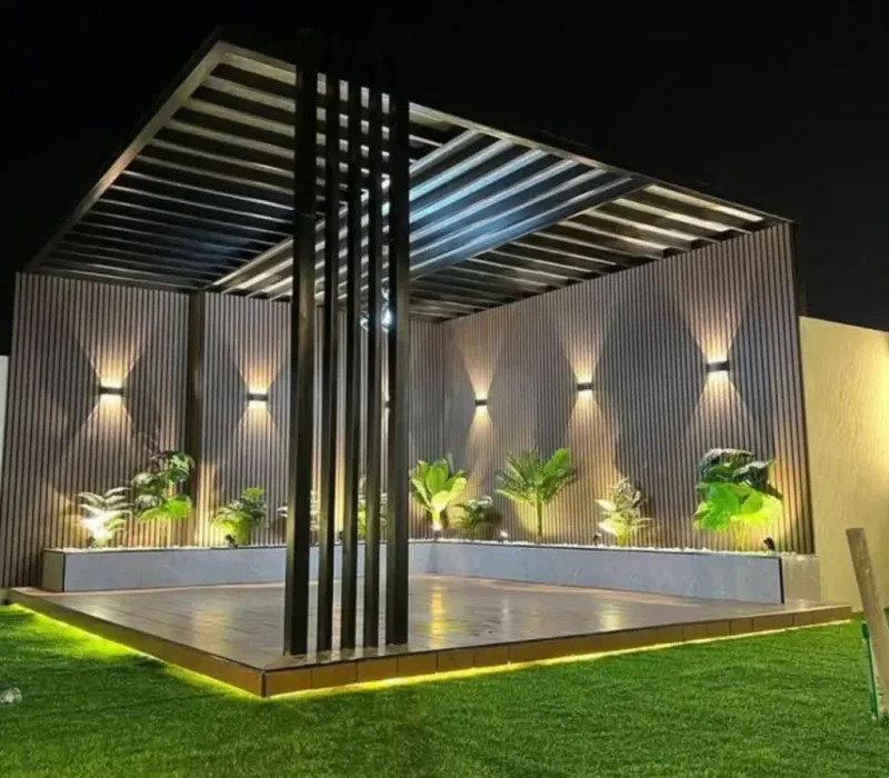 جلسات خارجية حديد بتصاميم عصرية – حداد الدمام